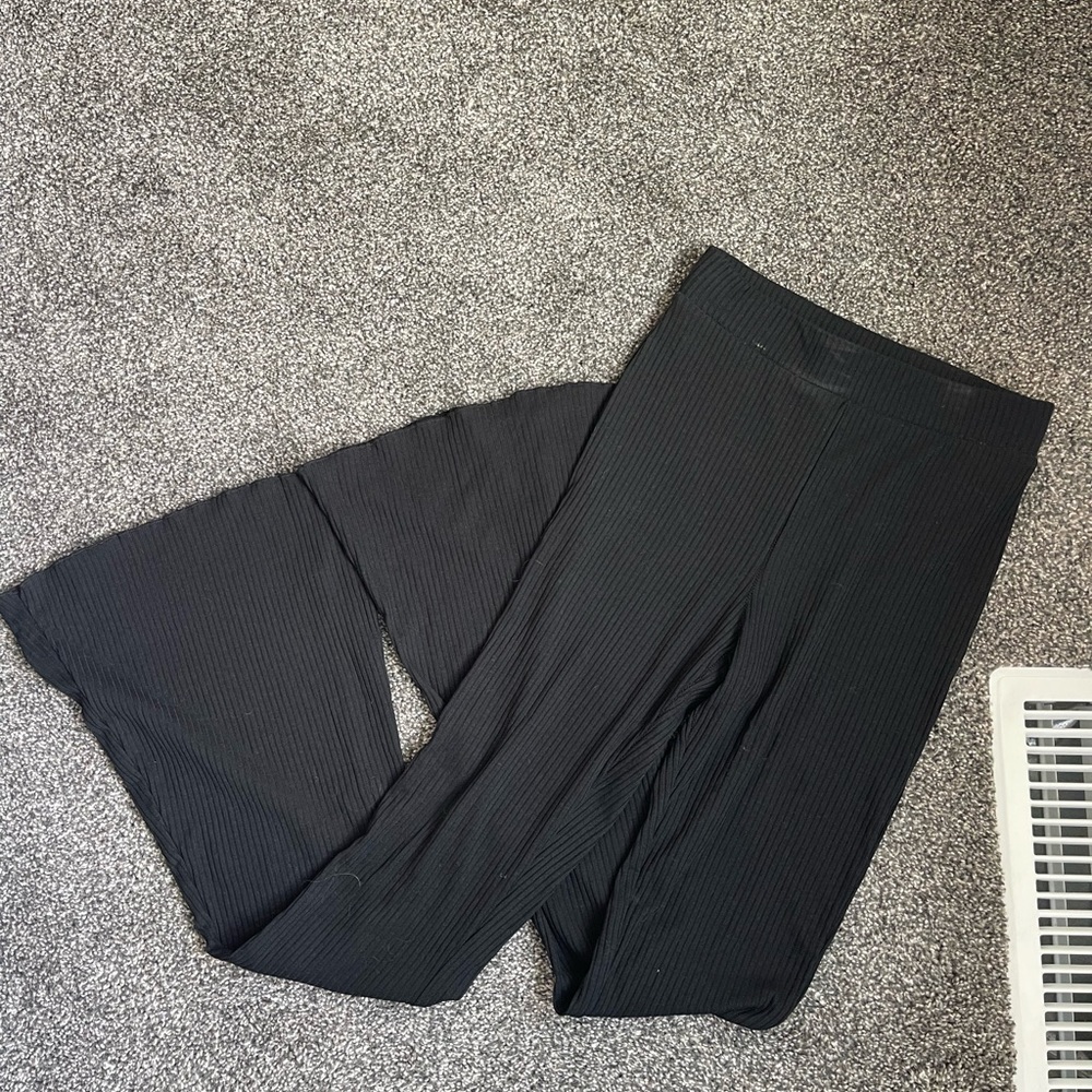 Asos Flare Ribbed Pant - Picture 5 of 6